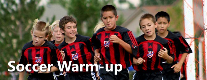 soccer warm up