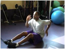 Sprinting arm action