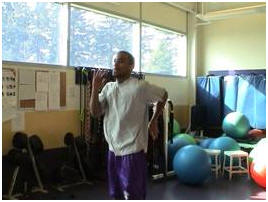 Standing Sprinting Arm Action